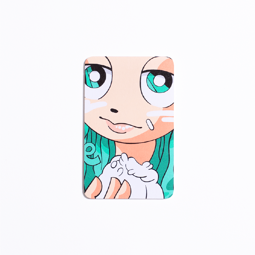 水野咲 ポートレイト CARD KUNEKUNE