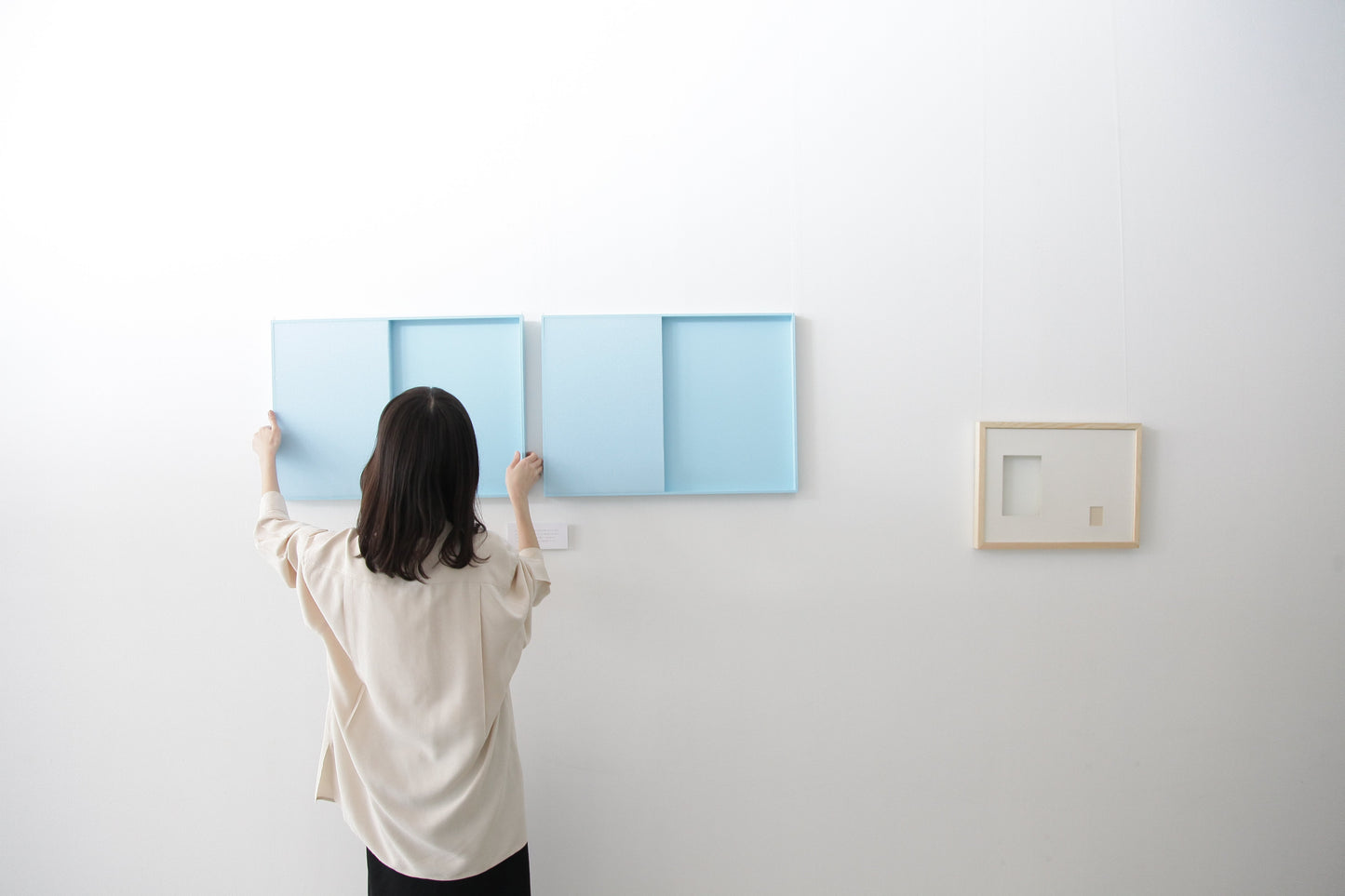 久芳真純 作品 <左右の再配置>“選ばなかった右"