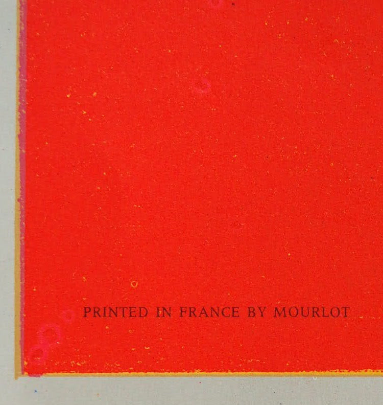 Andre Minaux Poster atelier mourlot art expo NY
