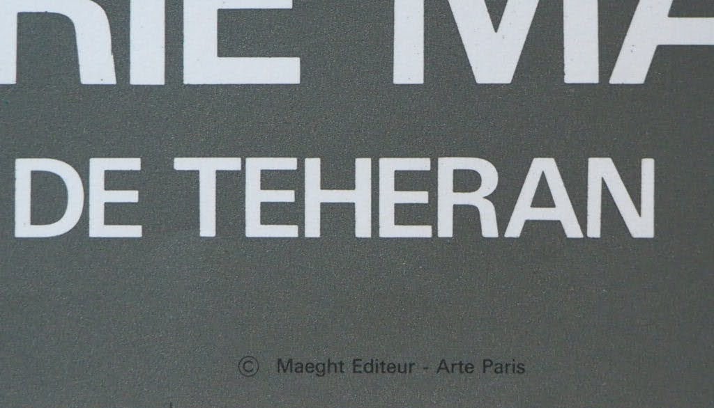 GEORGES BRAQUE DERNIERS MESSAGES GALERIE MAEGHT POSTER