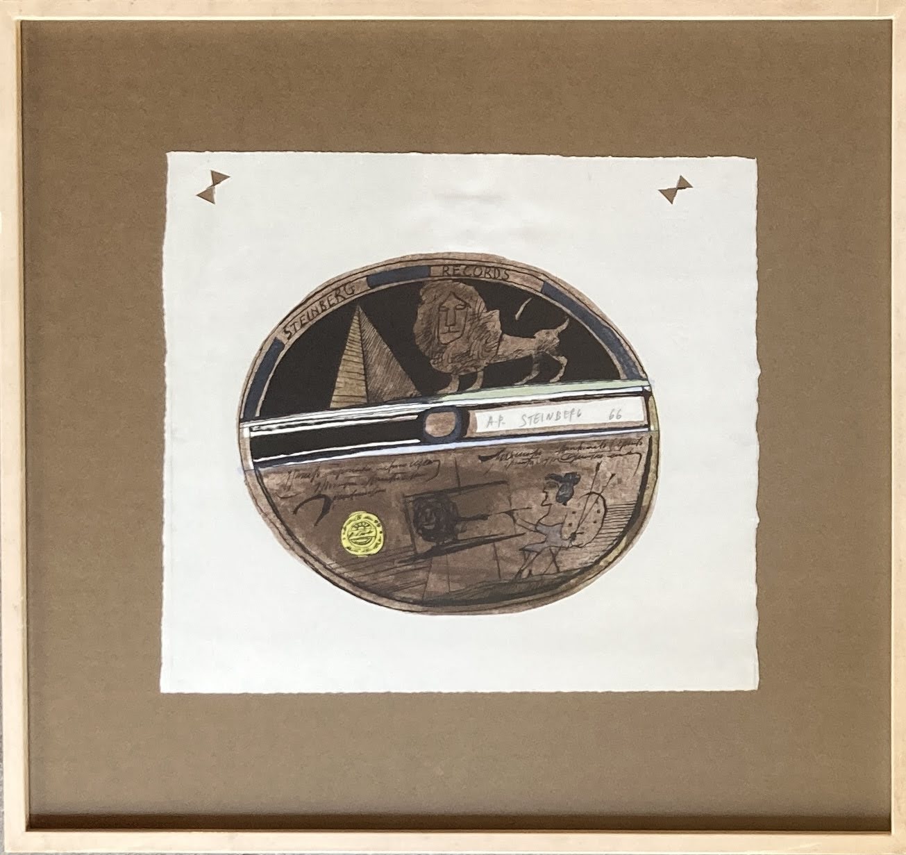 ソール・スタインバーグ Saul Steinberg Records 1966