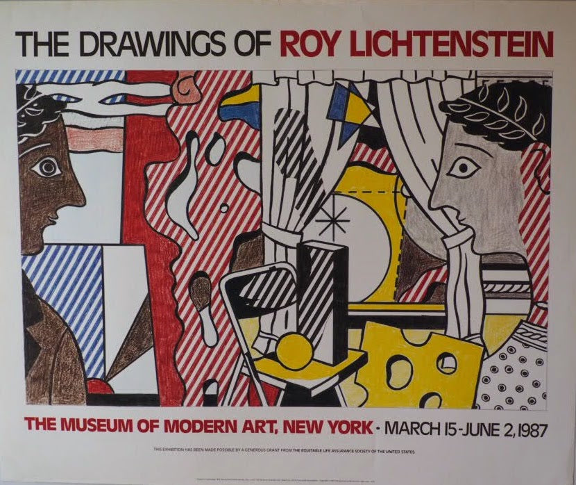 The Drawins of ROY RICHTENSTEIN POSTER ロイ・リキテンシュタイン ポスター