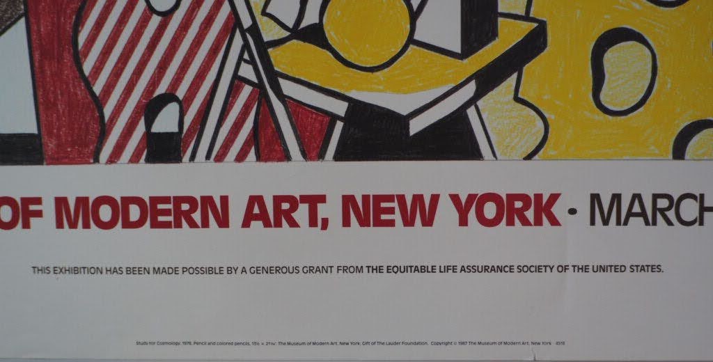 The Drawins of ROY RICHTENSTEIN POSTER ロイ・リキテンシュタイン ポスター