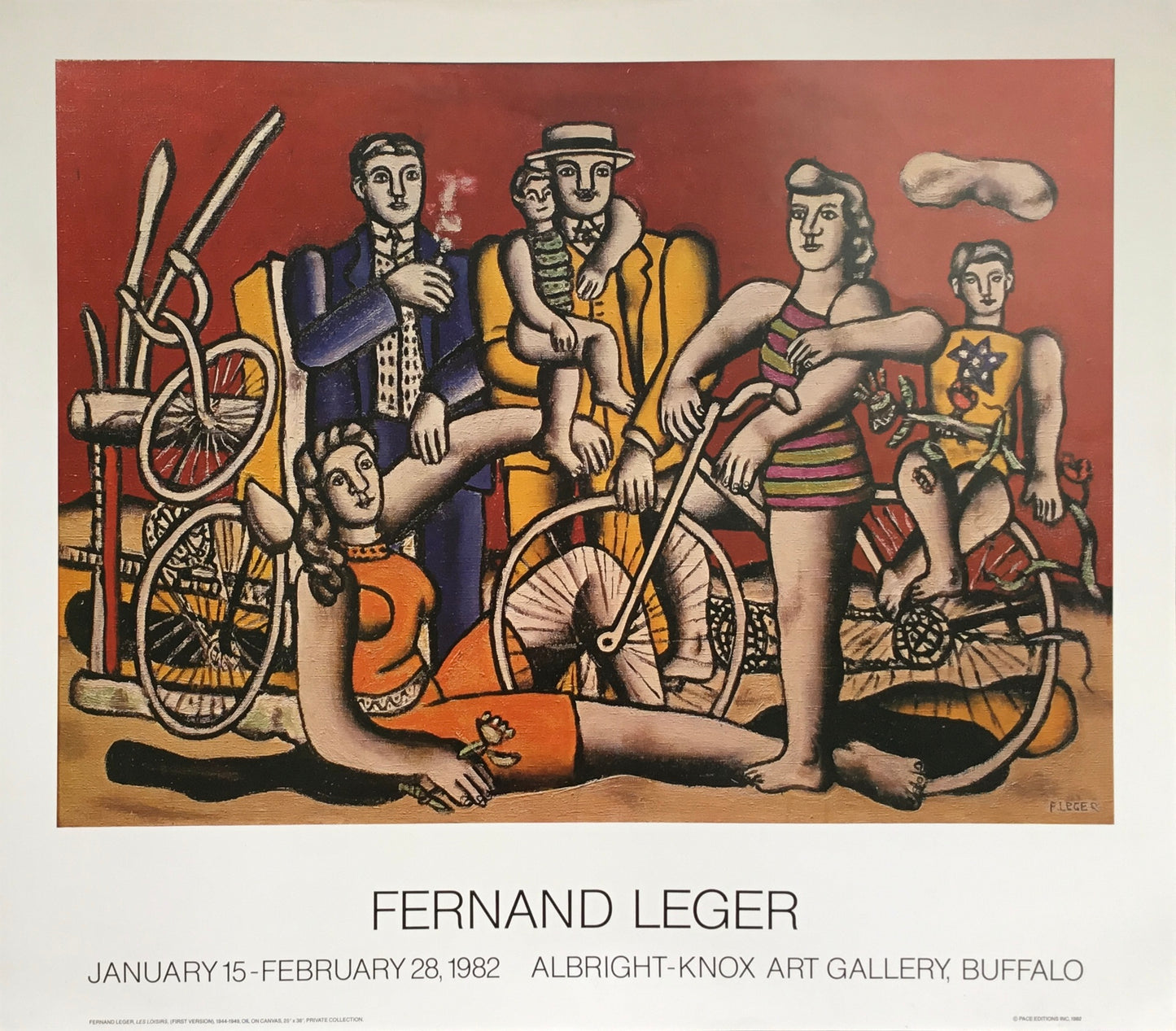 FERNAND LEGER ALBRIGHT-KNOX ART GALLERY,BUFFALO