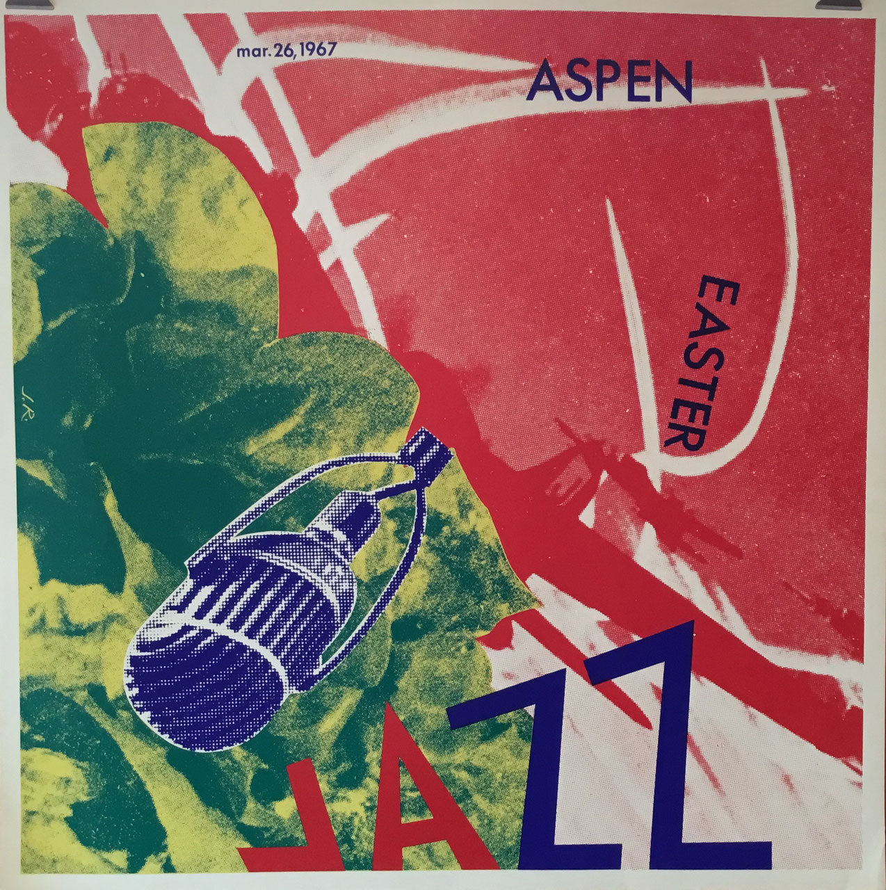 Aspen Easter Jazz Festival James Rosenquist ジェームス・ローゼンクイスト ポスター