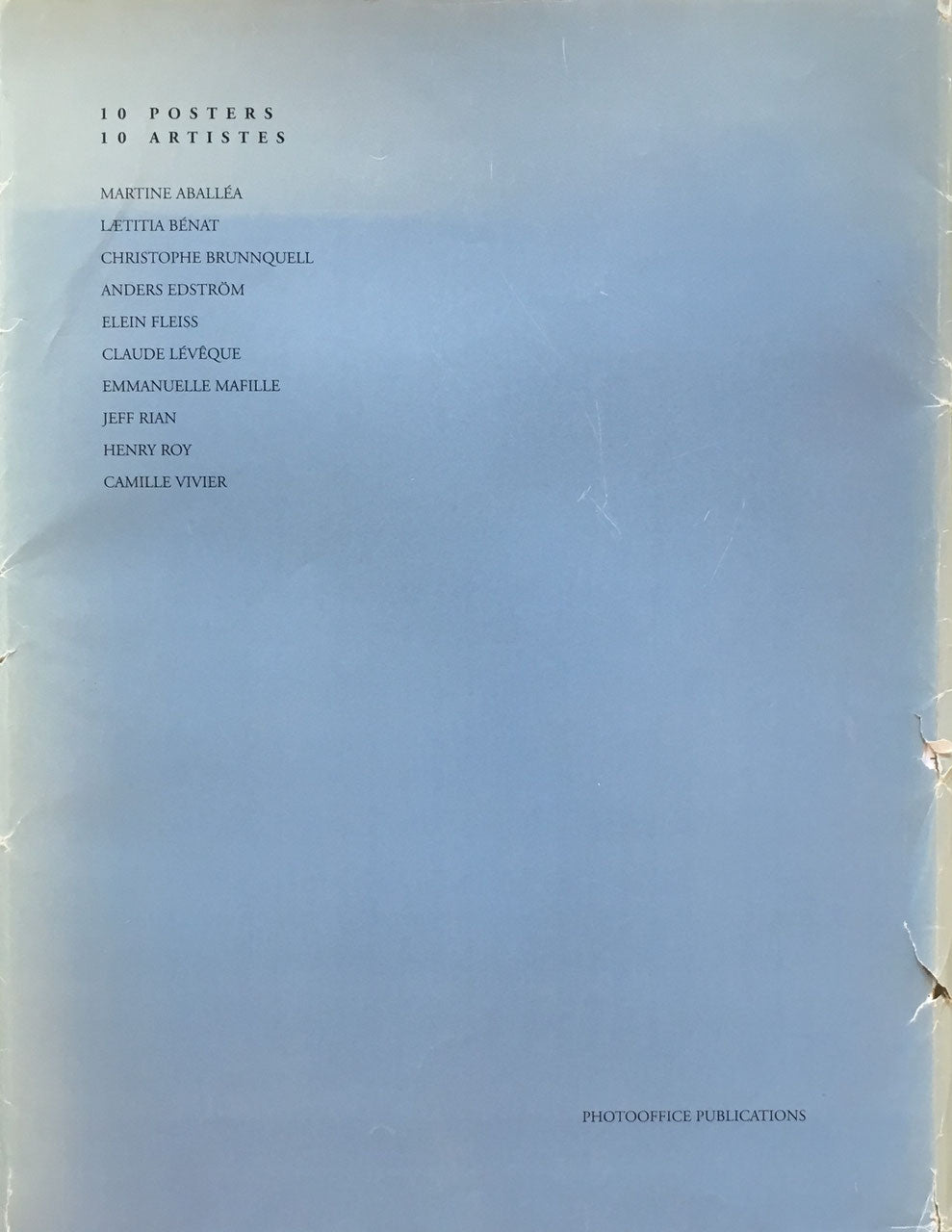 10 Posters 10 Artistes Photooffice Publications Elein Fleissほか