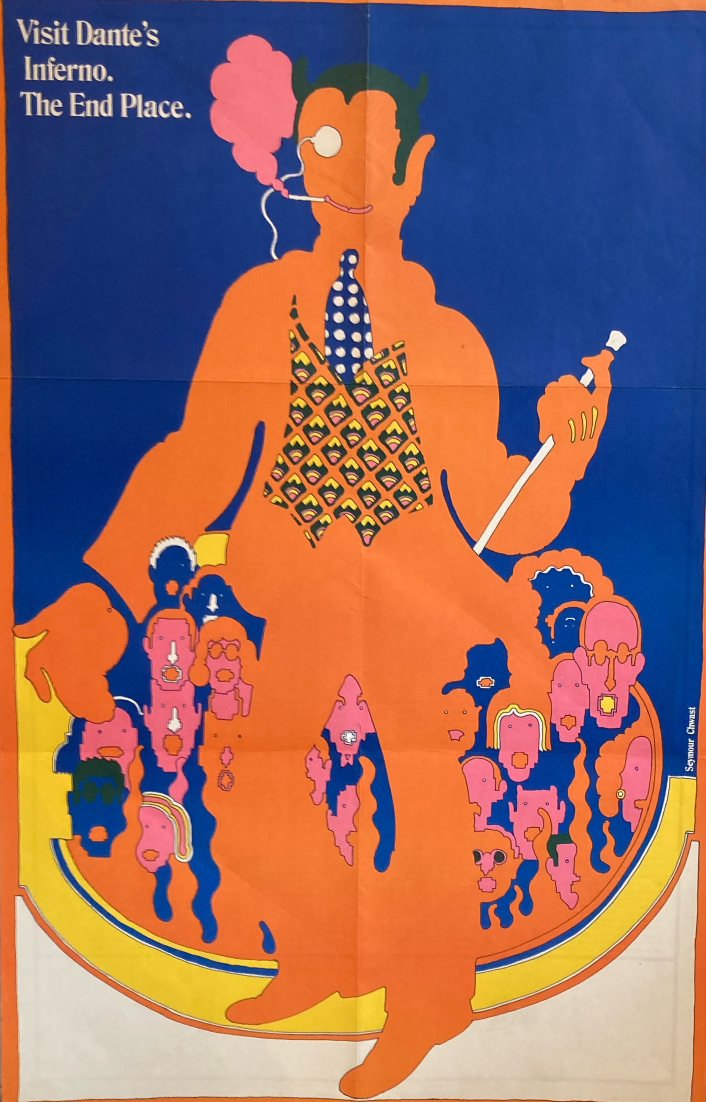 Push Pin Graphic Number 52 POSTER Seymour Chwast