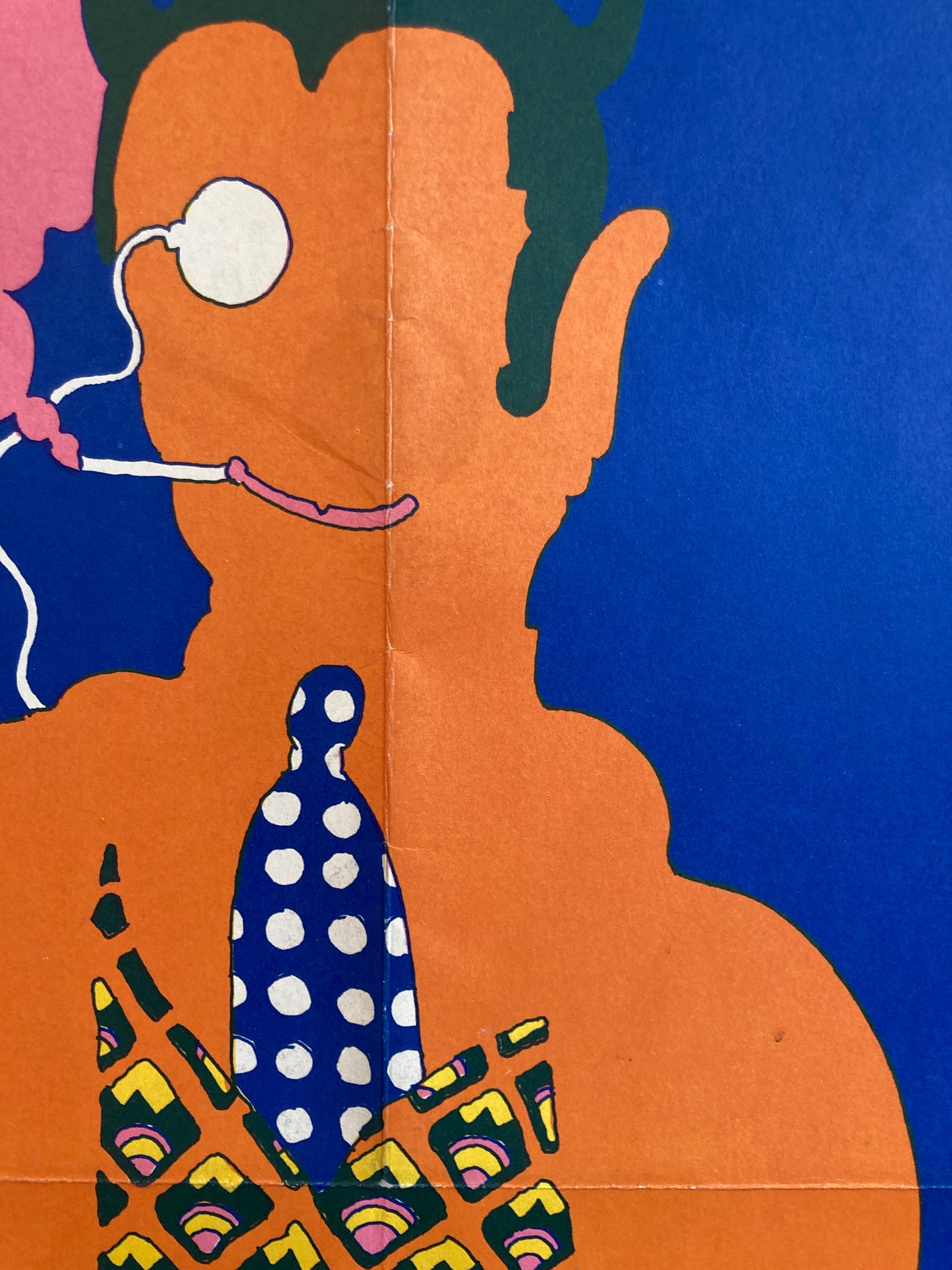 Push Pin Graphic Number 52 POSTER Seymour Chwast