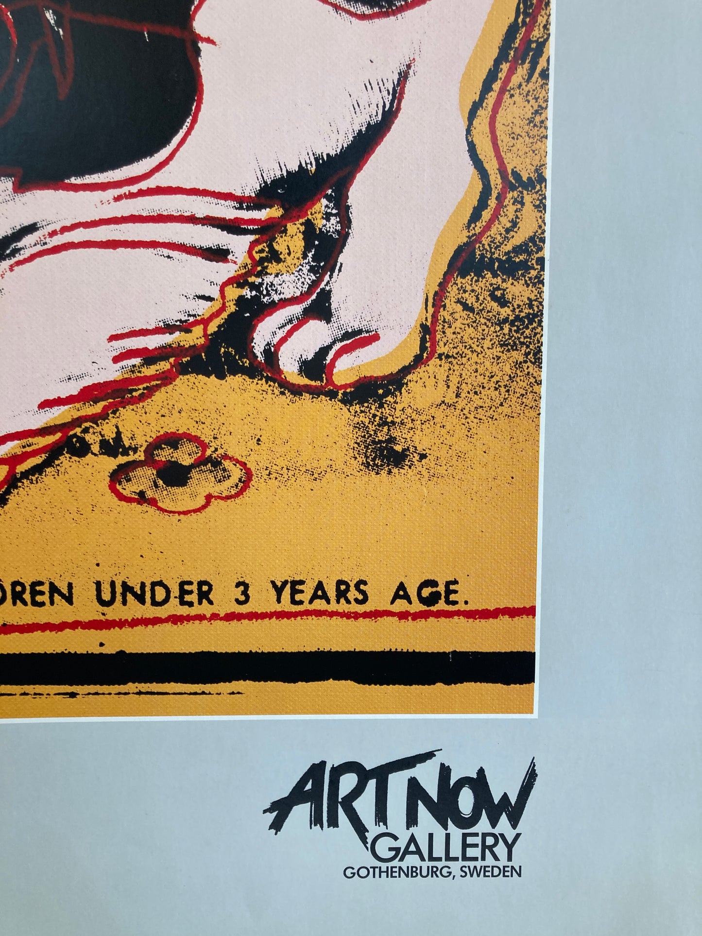 ANDY WARHOL Mechanical Terrier　 ART NOW GALLERY SWEDEN  POSTER