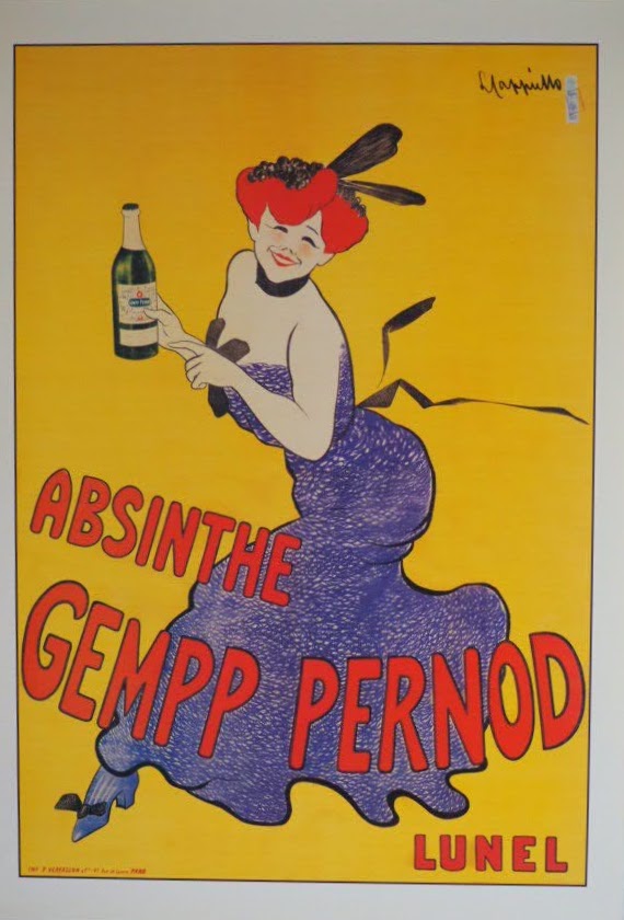 Absinthe Gempp Pernod Leonetto Cappiello  POSTER