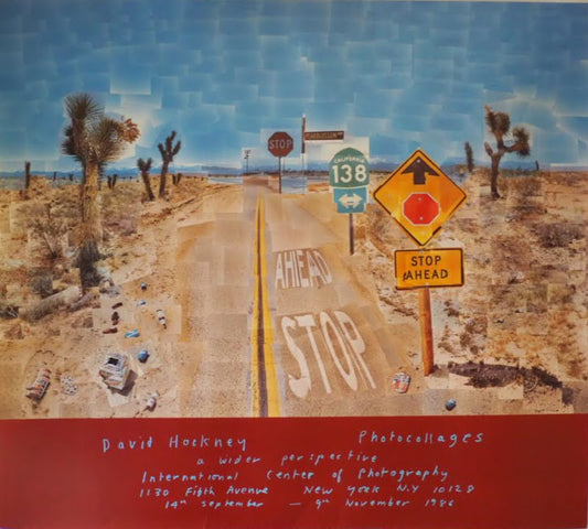 David Hockney Pearblossom Highway POSTER